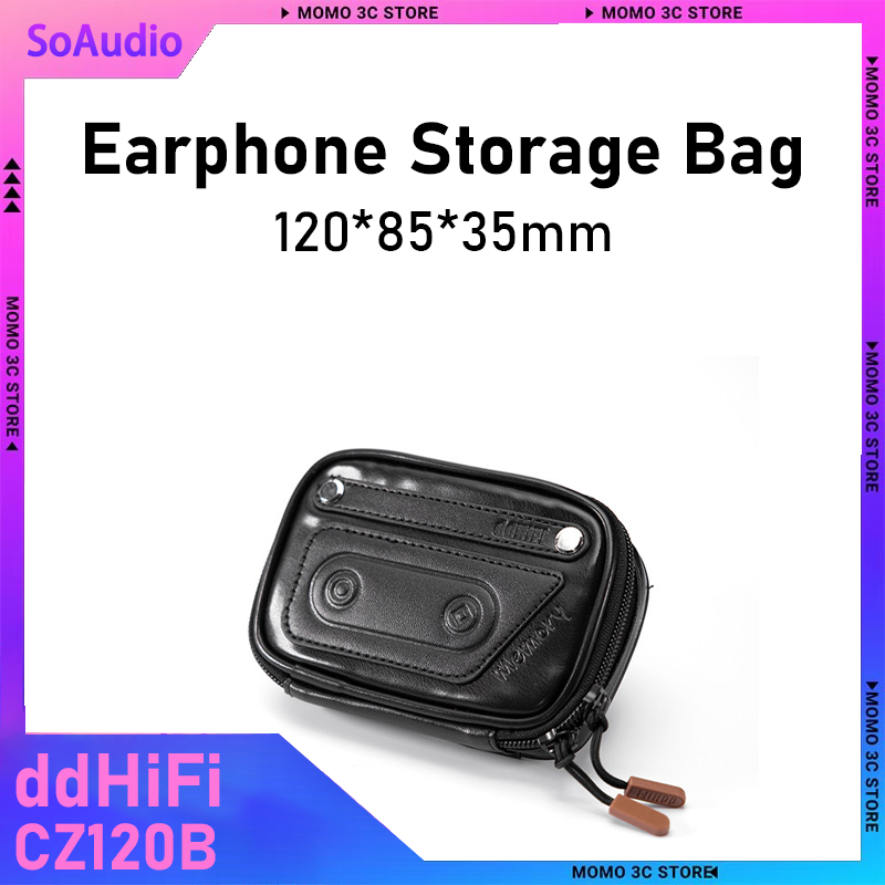 Cable Organizer Bag - Ddhifi CZ120B Vintage Cassette Style Earphone