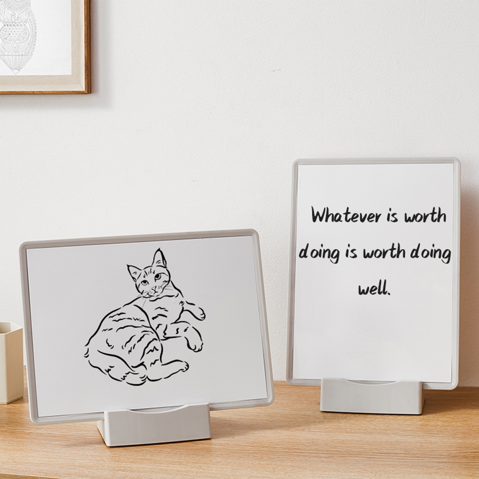 Pen Holder Magnetic - Book Stand Holder Portable Multifunctional Magnetic