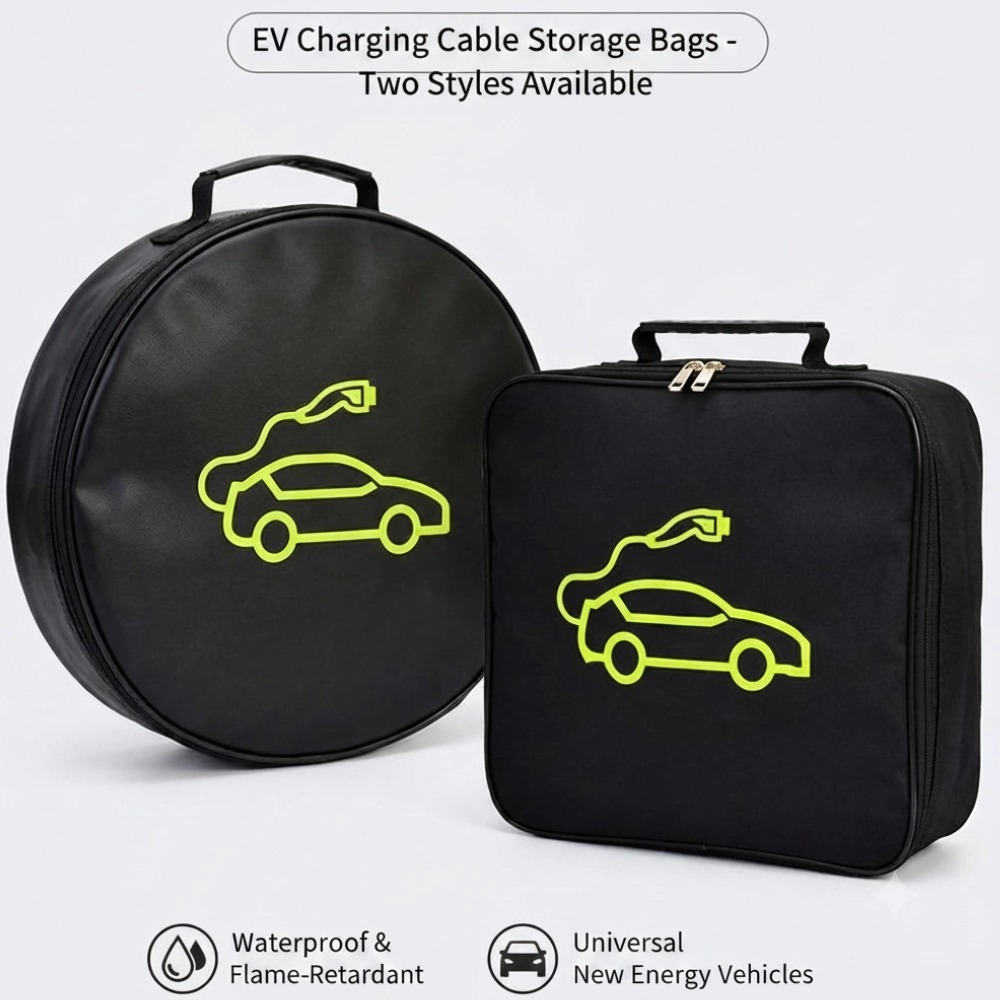 Cable Organizer Bag - EV Charging Cable Storage Bag Oxford