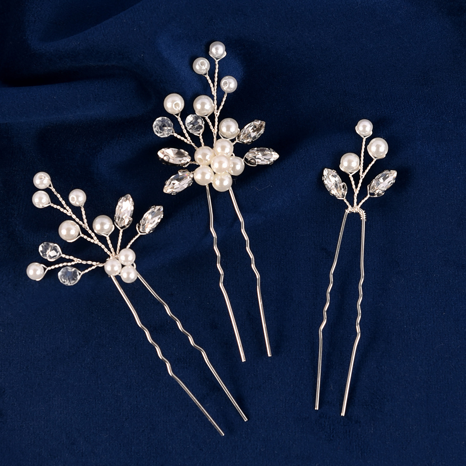 Tech Accessories For Women - 3pcs Bride Hairpin Trendy Hair Clip