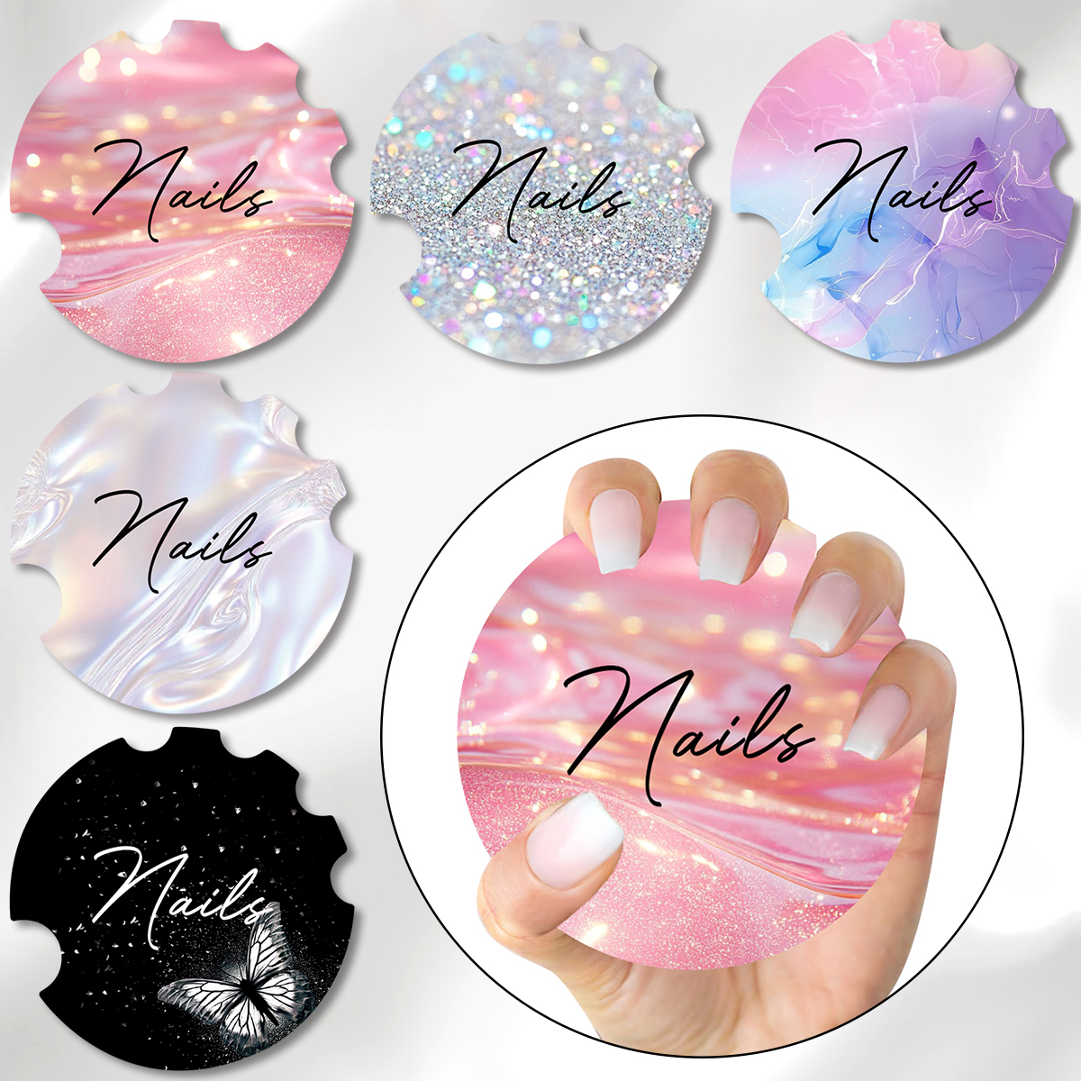 Tech Accessories Photo - 10Pcs/Lot Nail Art Display Card Board,