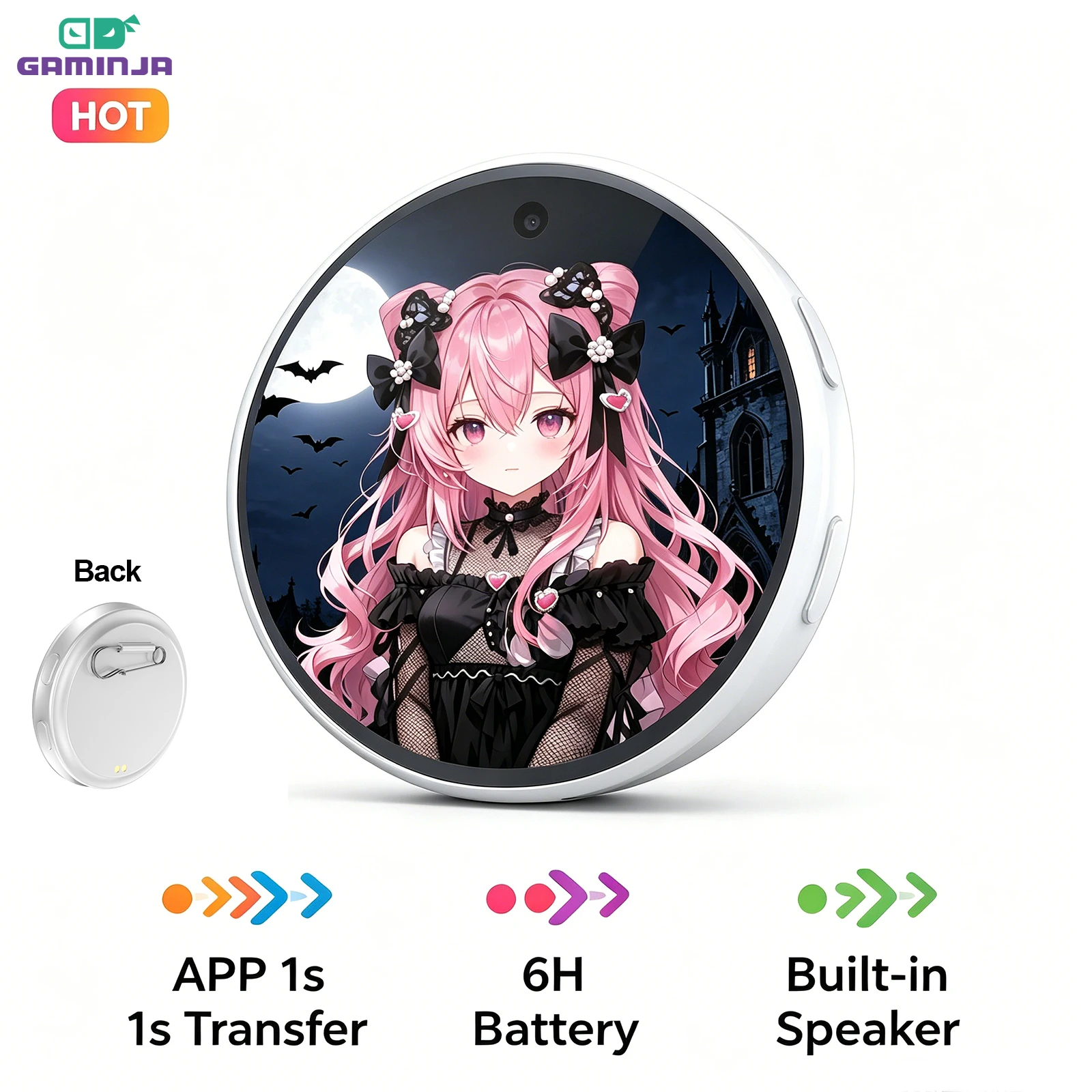 HD Touchscreen Digital Photo B - Tech Accessories Photo のレビューと価格