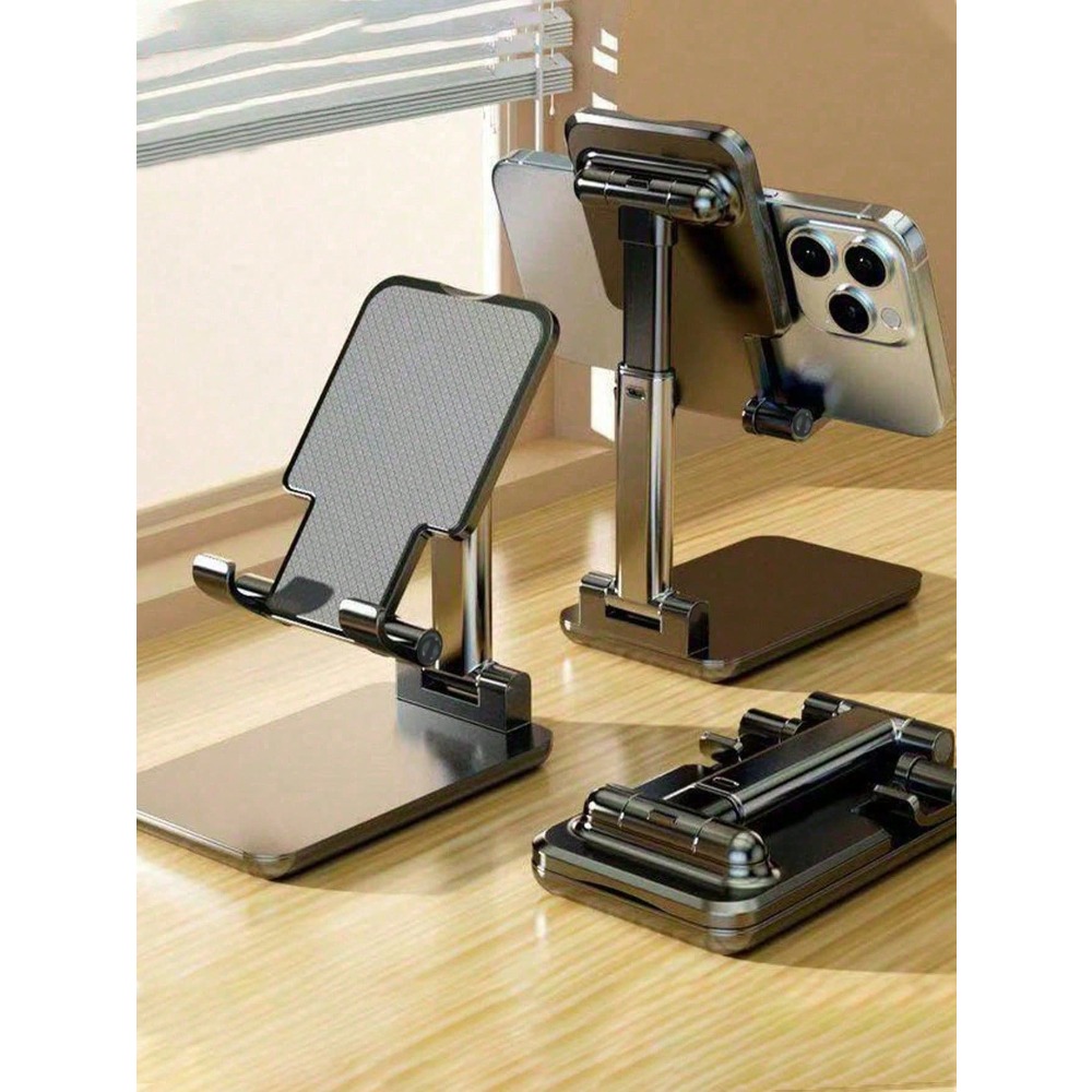 1pc Foldable Phone Stand, Adju - Tech Accessories Tablet のレビューと価格