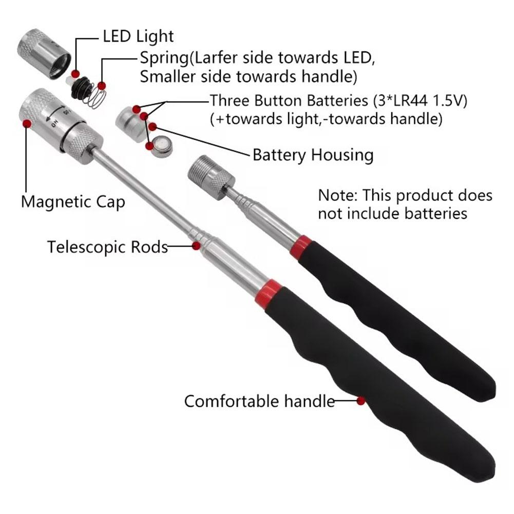 Telescopic Magnetic Pen with L - Pen Holder Magnetic のレビューと価格