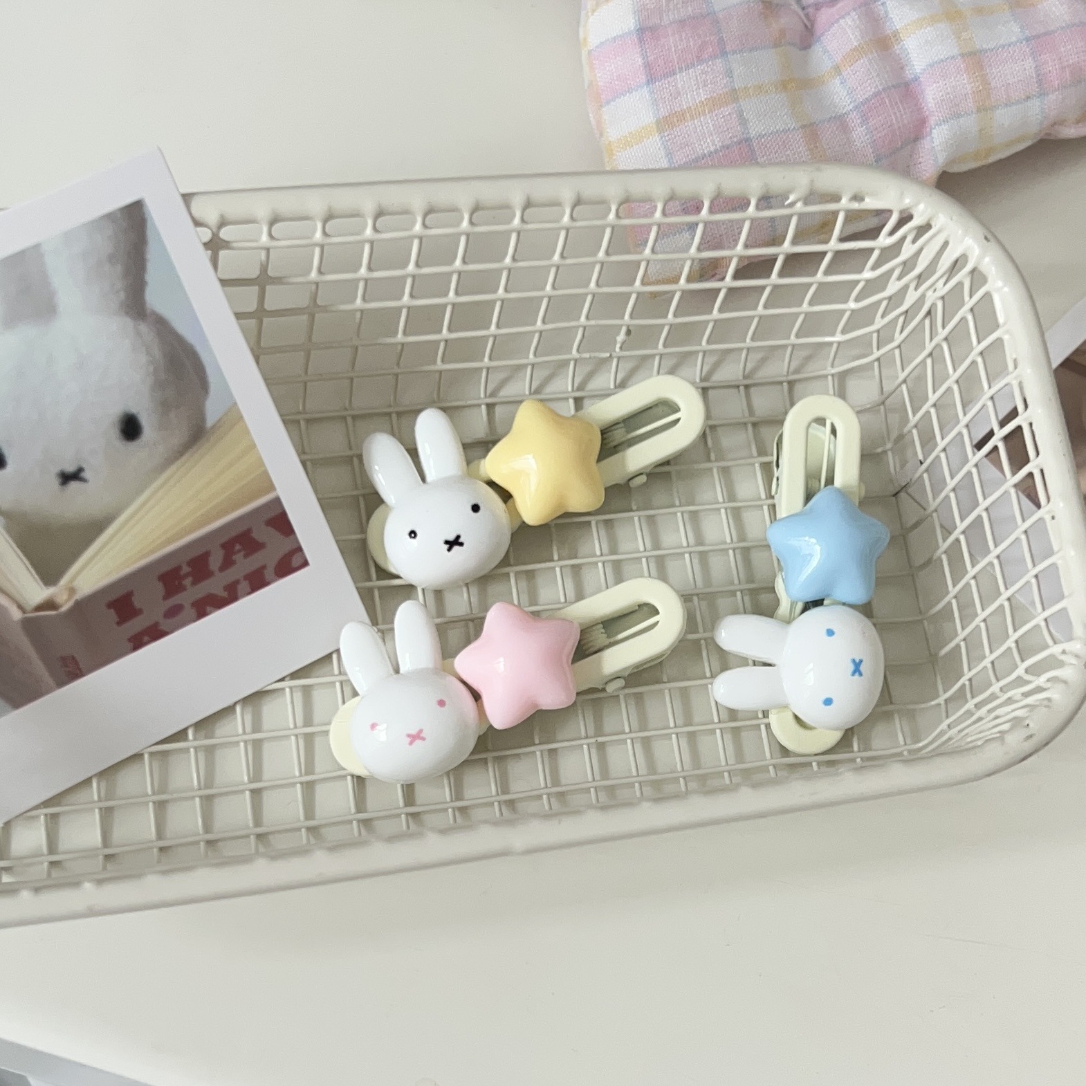 Miffy Star Hair Clip Kawaii Du - Tech Hair Accessories のレビューと価格