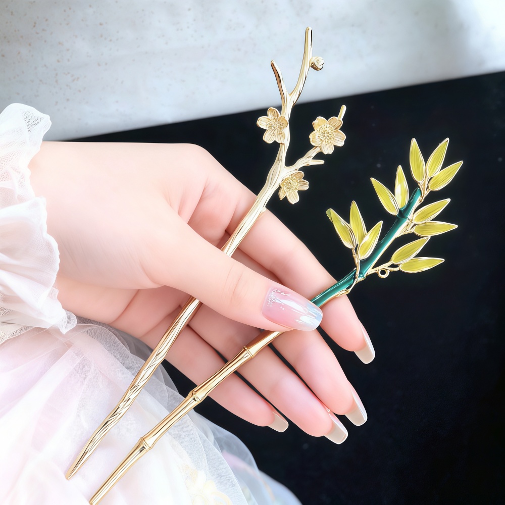 Enamel Alloy Hairpin For Women - Tech Accessories For Women のレビューと価格