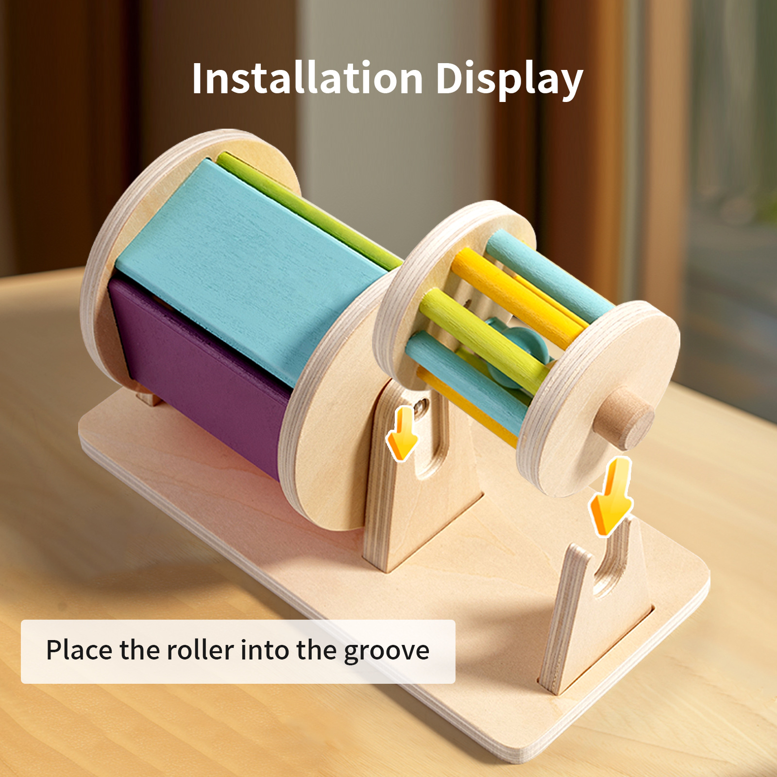 Wooden Montessori Color Rollin - Tech Accessories Gifts のレビューと価格
