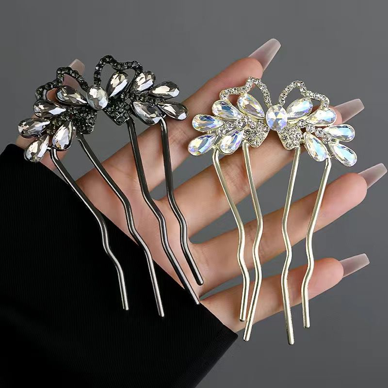 Fashion Rhinestones U-Shaped H - Tech Hair Accessories のレビューと価格