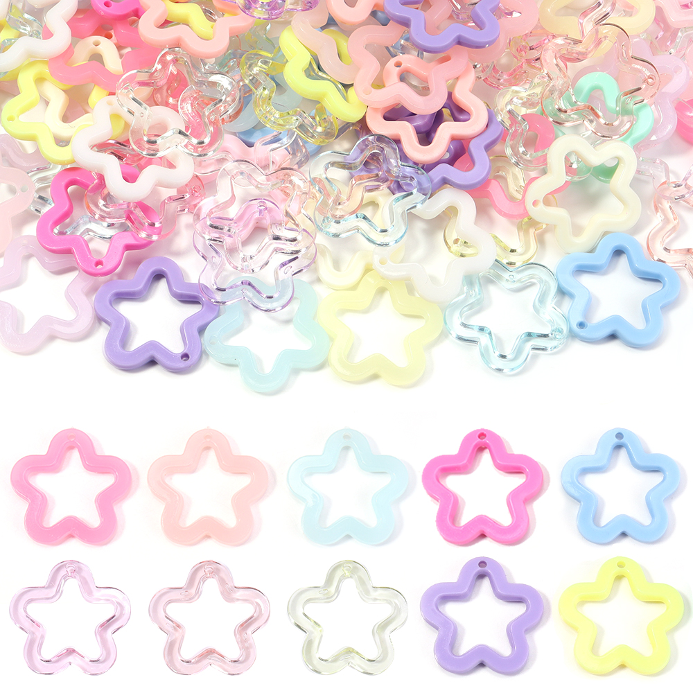 30pcs/lot Colorful Acrylic Sta - Y2K Tech Accessories のレビューと価格