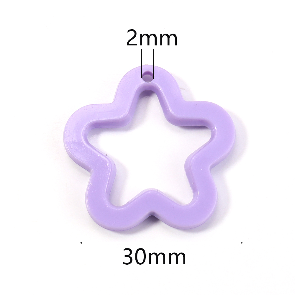 30pcs/lot Colorful Acrylic Sta - Y2K Tech Accessories のレビューと価格