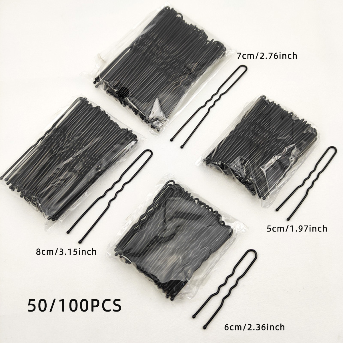 50/100 PCS Women 5/6/7/8 cm Ha - Tech Accessories For Women のレビューと価格