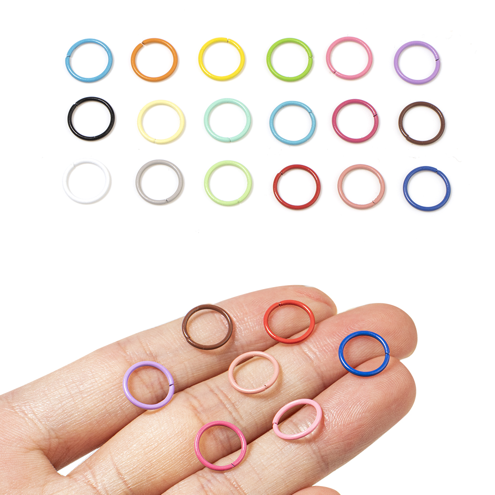 SAUVOO 50pcs Iron Colorful Jum - Y2K Tech Accessories のレビューと価格