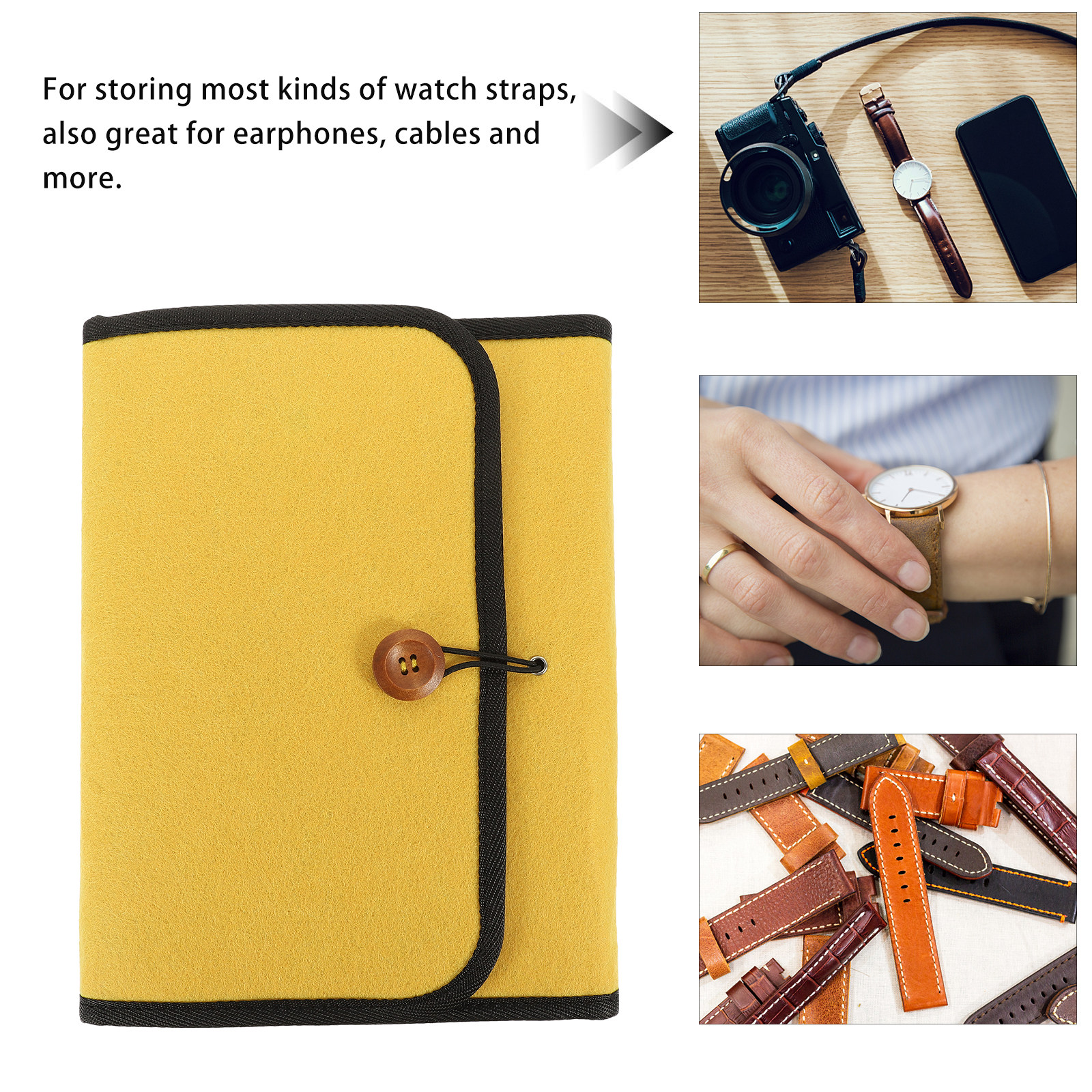 Heavy Duty Watchband Storage B - Cable Organizer Bag のレビューと価格