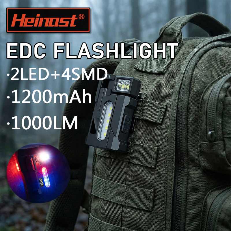 Super Bright 1000LM LED Flashl - Pen Holder Magnetic のレビューと価格