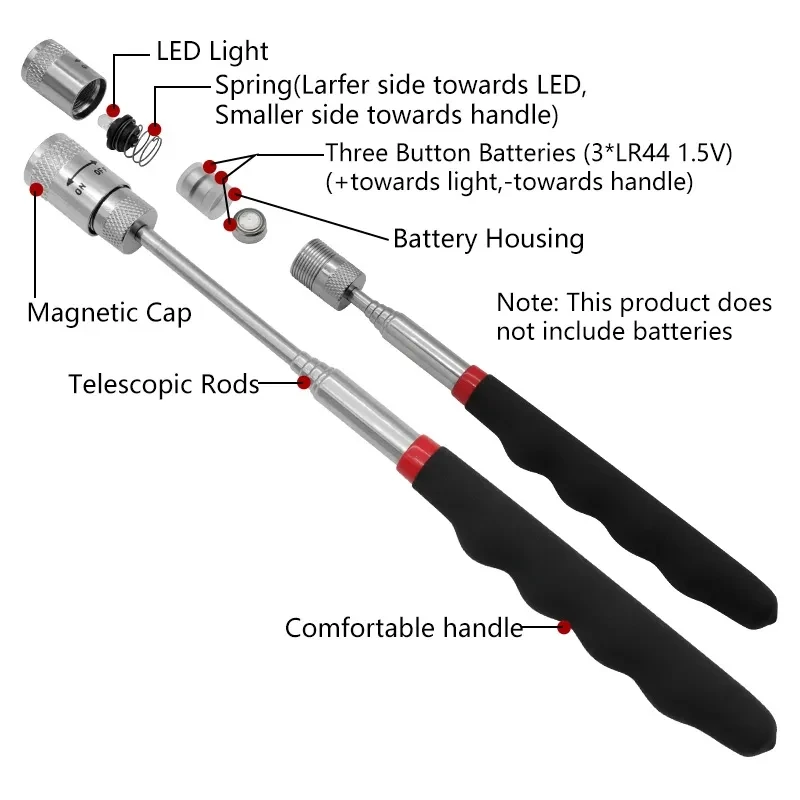 Telescopic Magnetic Pen with L - Pen Holder Magnetic のレビューと価格