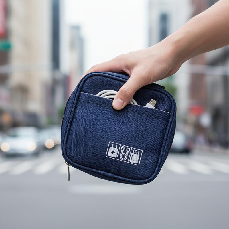 【Y】Waterproof Portable Cable O - Cable Organizer Bag のレビューと価格