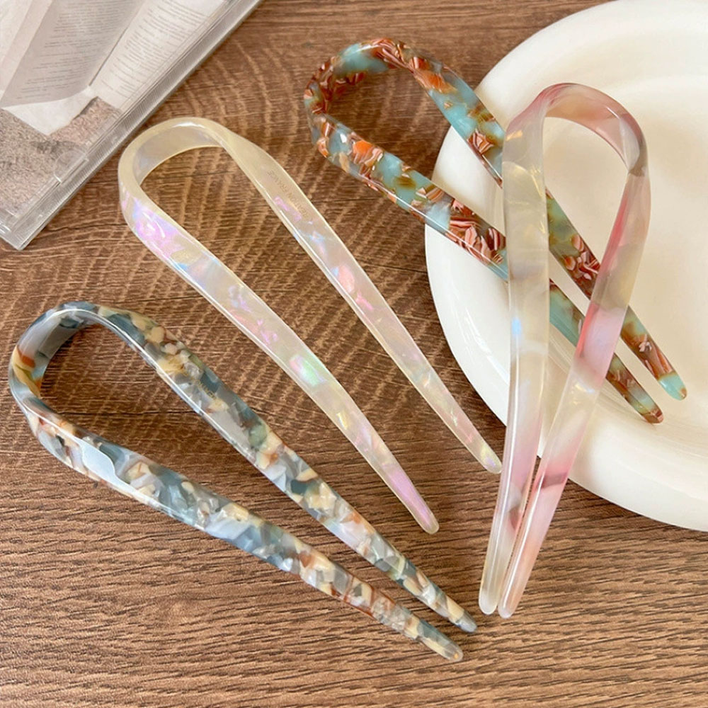 Retro U-shaped hairclip for wo - Tech Accessories For Women のレビューと価格