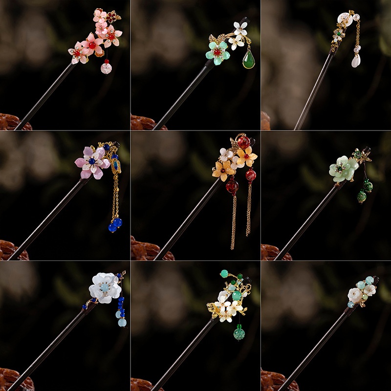 1Pc Wooden Hairpin Headdress f - Tech Accessories For Women のレビューと価格