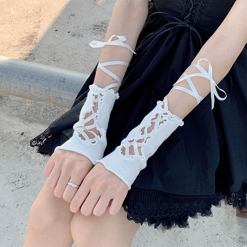 1Pair Y2K Lolita Style Gloves  - Y2K Tech Accessories のレビューと価格