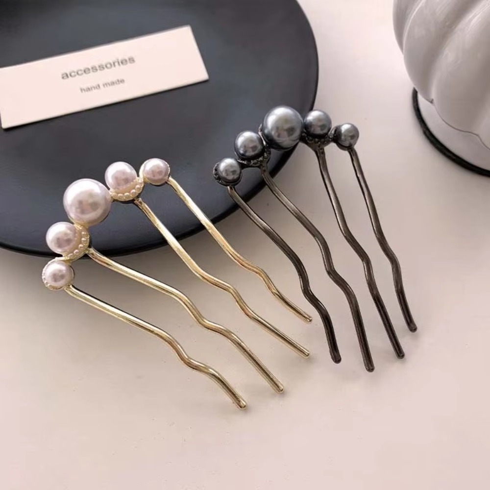 Korean U-Shaped Hair Sticks Co - Tech Hair Accessories のレビューと価格