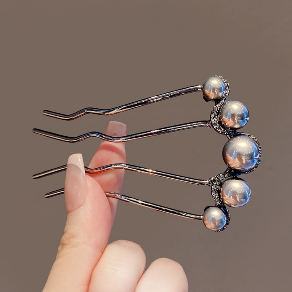 Korean U-Shaped Hair Sticks Co - Tech Hair Accessories のレビューと価格