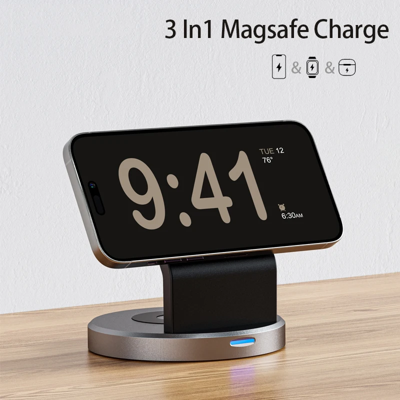 3 In 1 Magnetic Wireless Charg - Wireless Charger 3 In 1 のレビューと価格