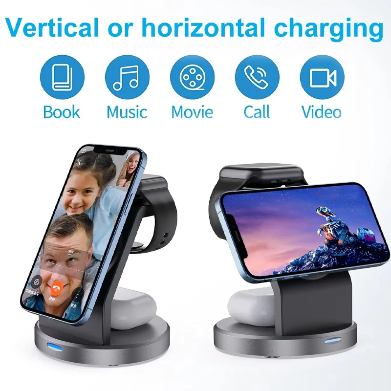 3 In 1 Magnetic Wireless Charg - Wireless Charger 3 In 1 のレビューと価格