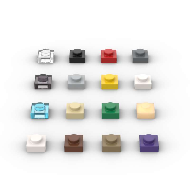 MOC 10PCS 3024 1x1 Plate Build - Tech Accessories Gifts のレビューと価格