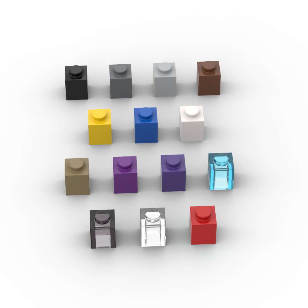 MOC 10PCS 3005 1x1 Bricks Buil - Tech Accessories Gifts のレビューと価格