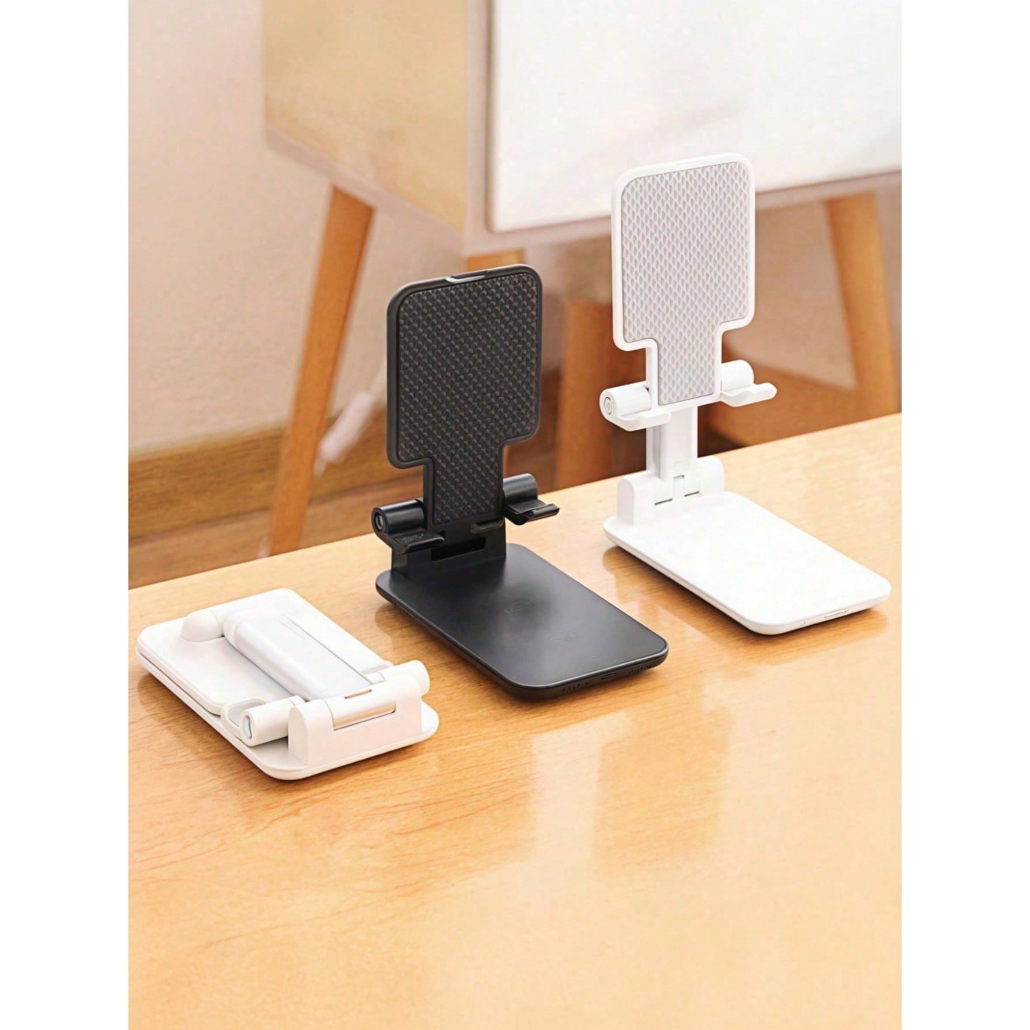 1pc Foldable Phone Stand, Adju - Tech Accessories Tablet のレビューと価格