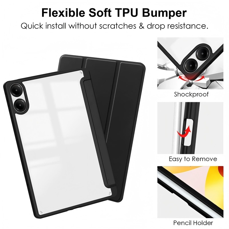 For Xiaomi Poco Pad M1 Case Wi - Pen Holder Magnetic のレビューと価格