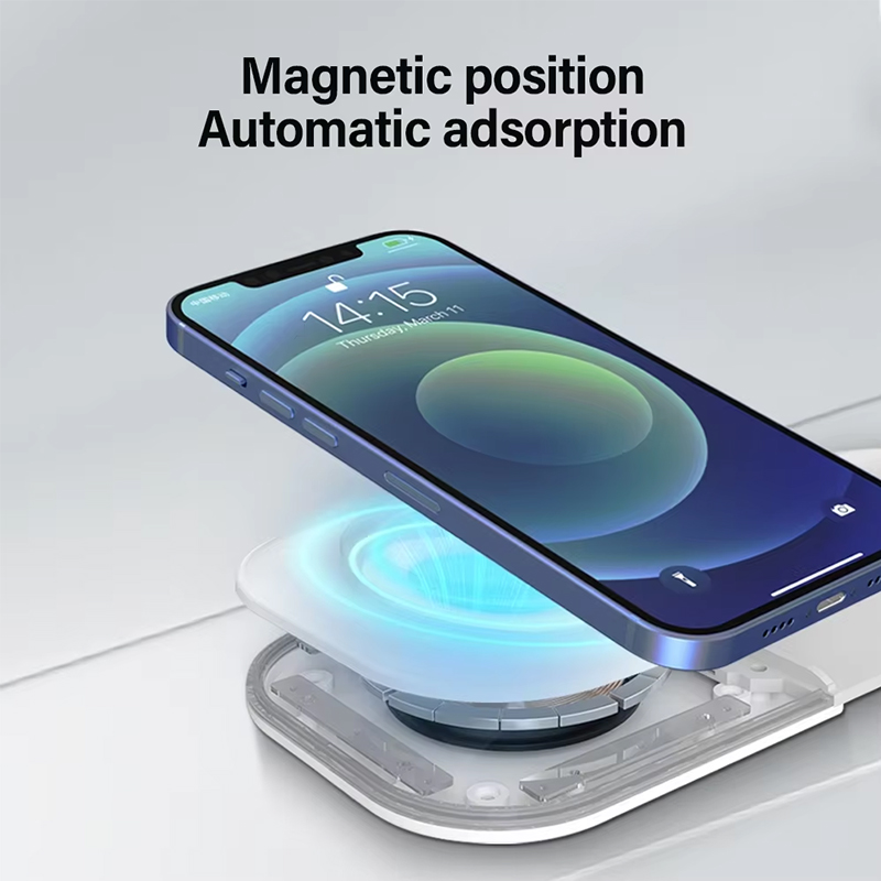 Universal Qi2 Magnetic Foldabl - Wireless Charger 3 In 1 のレビューと価格