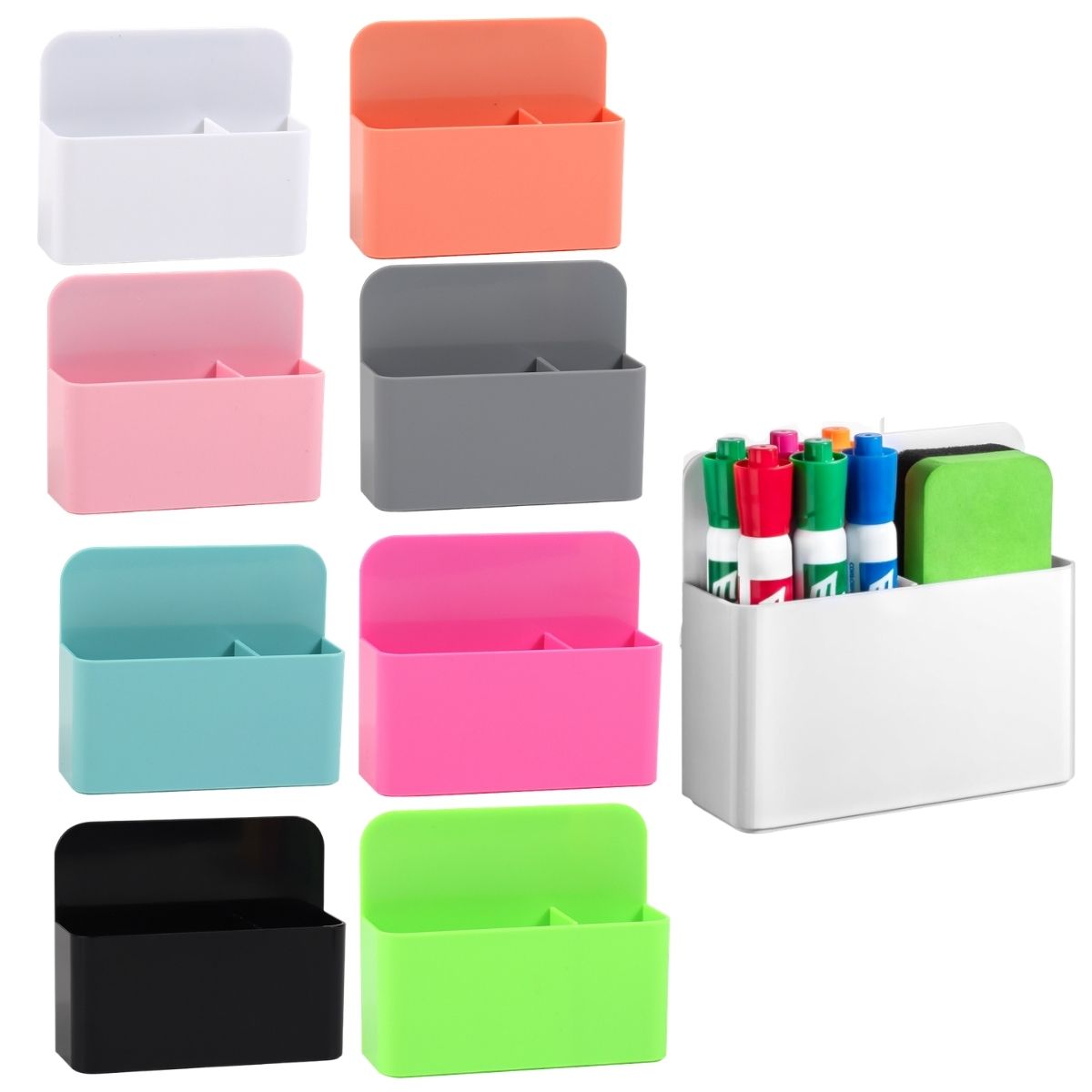 2 Pcs Magnetic Dry Erase Marke - Pen Holder Magnetic のレビューと価格