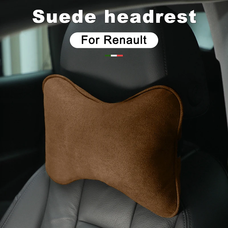 Suede Car Neck Pillow for Rena - Tech Neck Accessories のレビューと価格