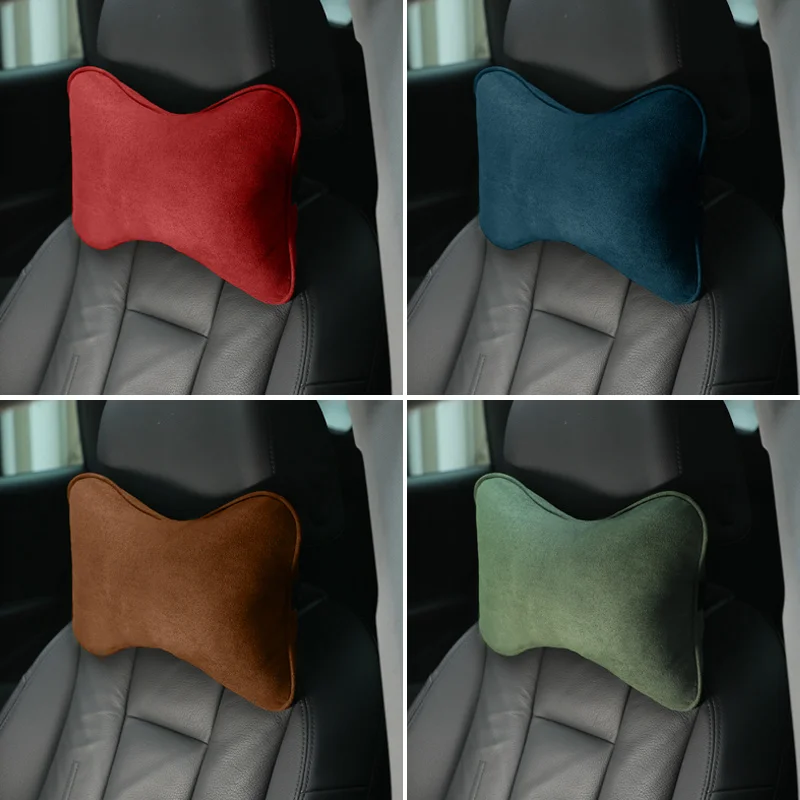 Suede Car Neck Pillow for Rena - Tech Neck Accessories のレビューと価格
