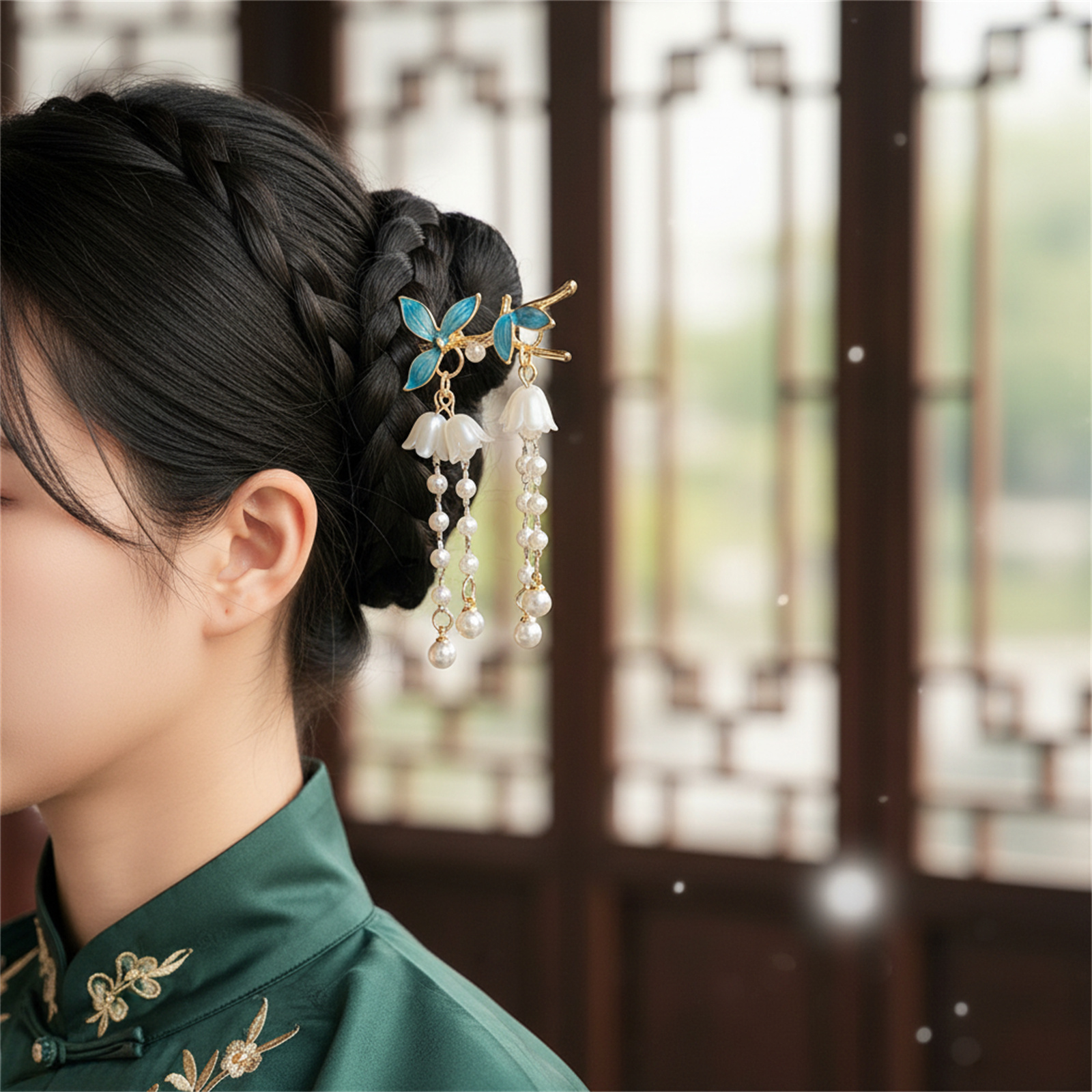 New Chinese Style Antique Hair - Tech Accessories For Women のレビューと価格