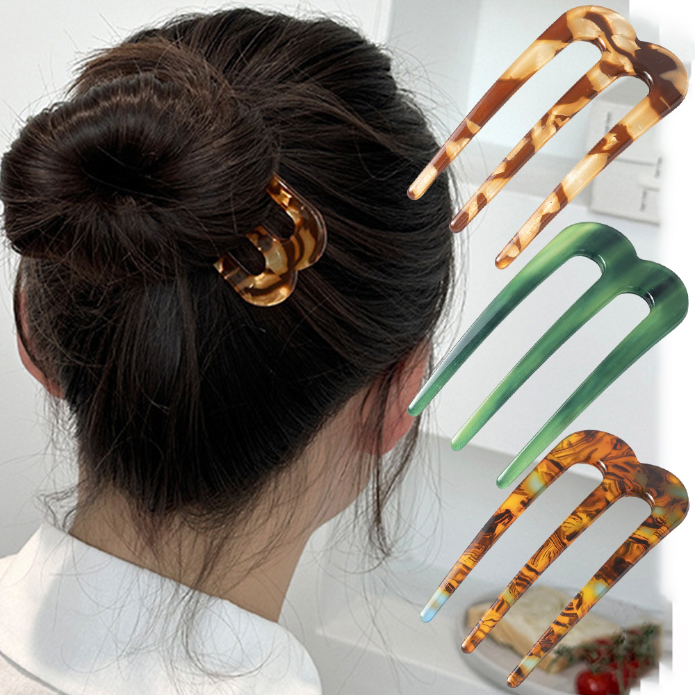 Acetic Acid Hair Forks Three T - Tech Accessories For Women のレビューと価格