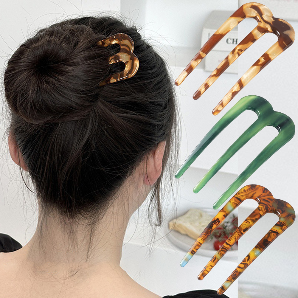 Acetic Acid Hair Forks Three T - Tech Accessories For Women のレビューと価格