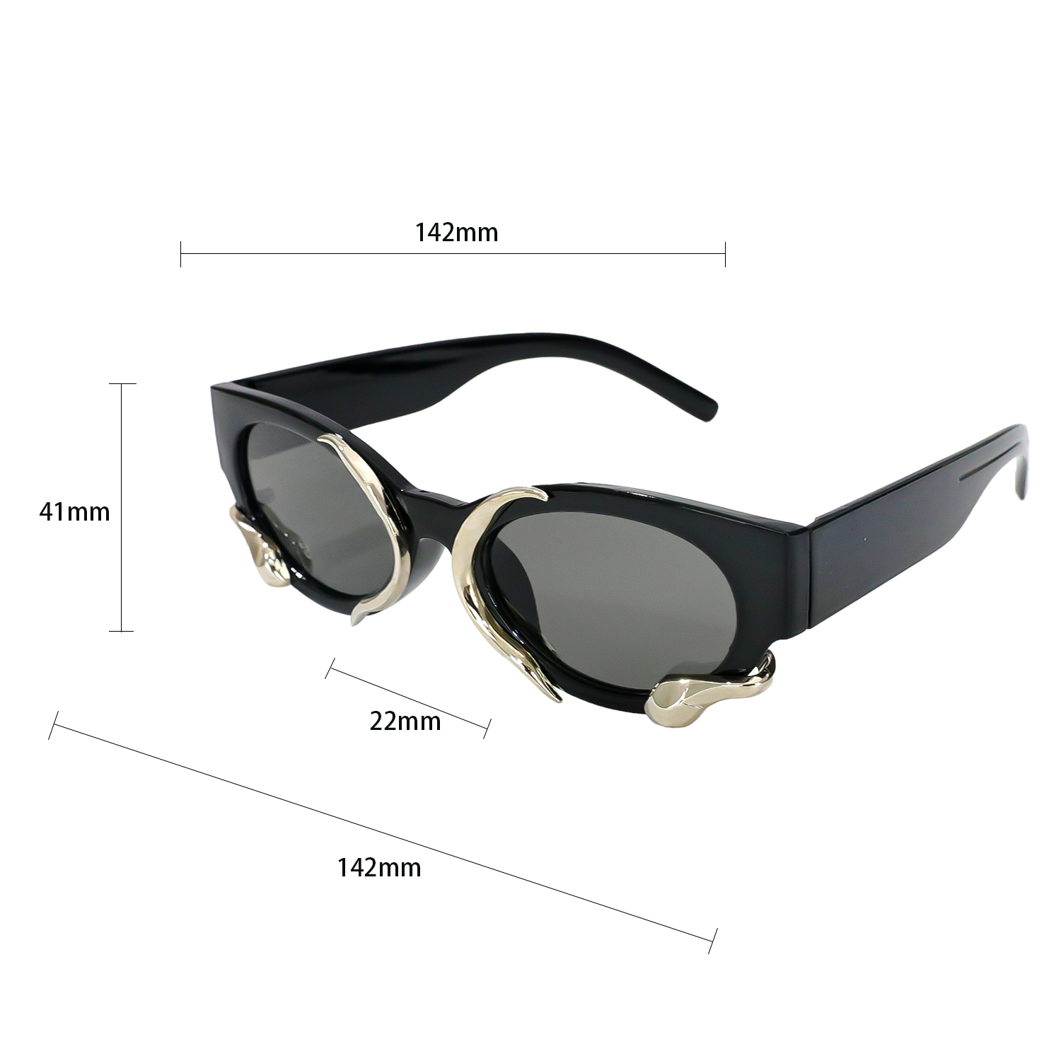Stereo Spirit Snake Sunglasses - Y2K Tech Accessories のレビューと価格