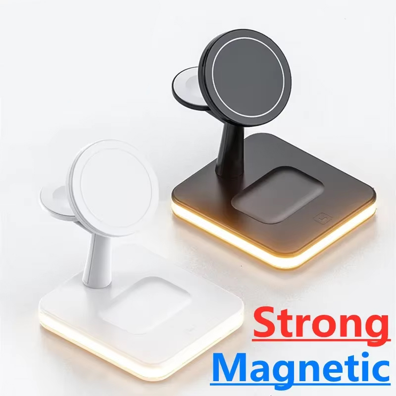 3 in 1 Wireless Chargers Stand - Wireless Charger 3 In 1 のレビューと価格