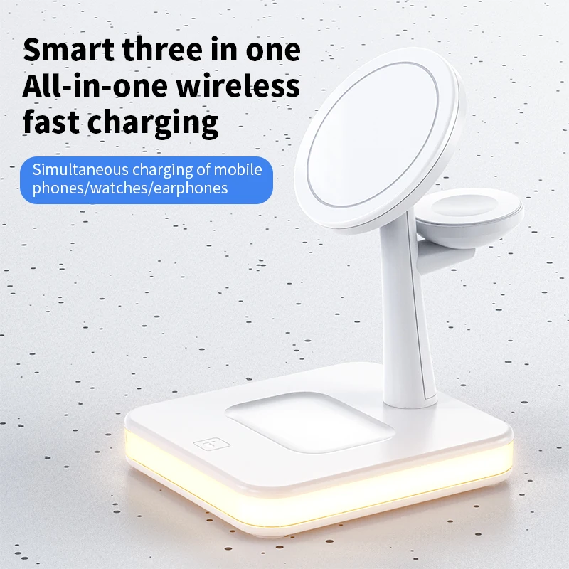 3 in 1 Wireless Chargers Stand - Wireless Charger 3 In 1 のレビューと価格