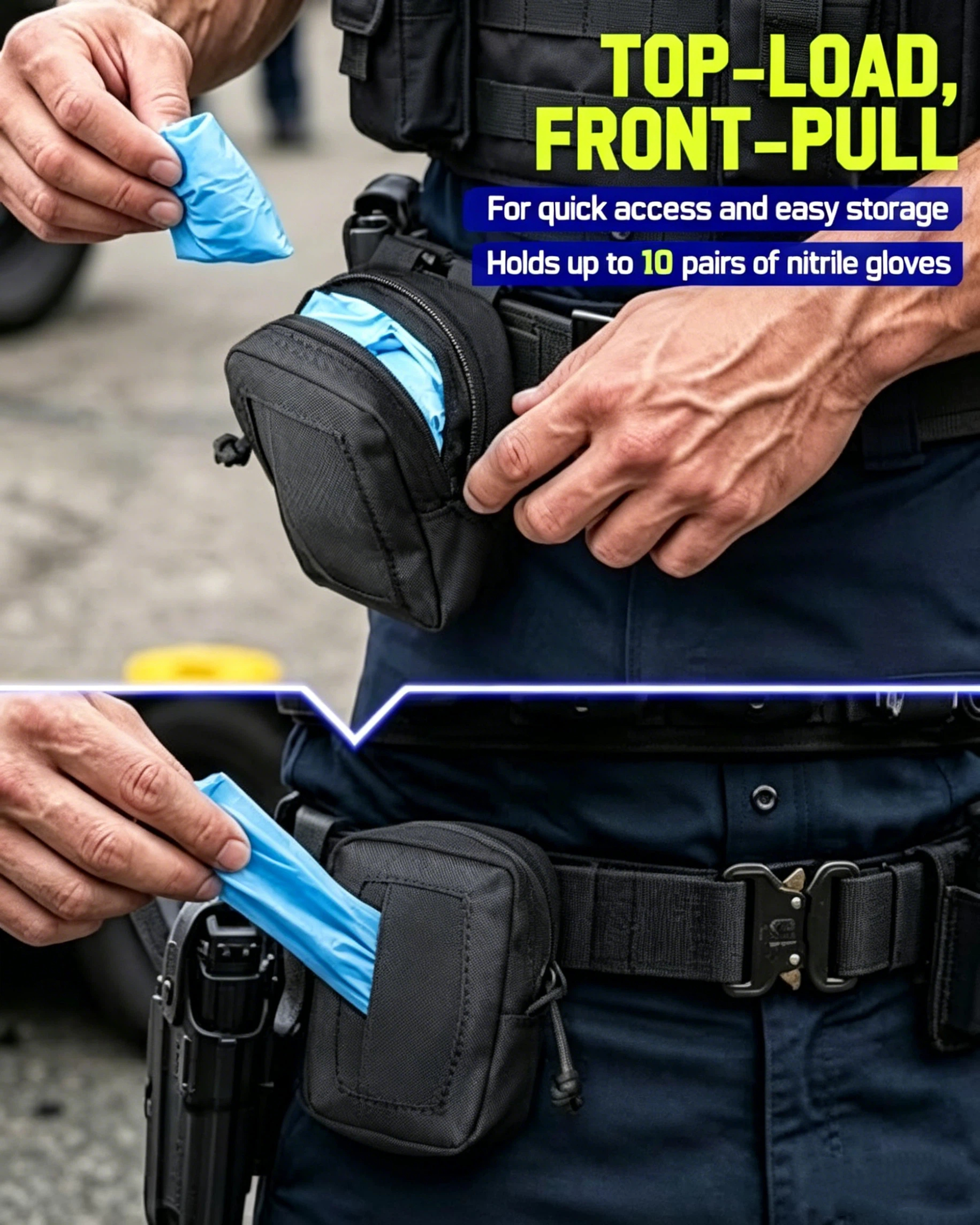 Disposable Glove Pouch MOLLE N - Tech Accessories Pouch のレビューと価格