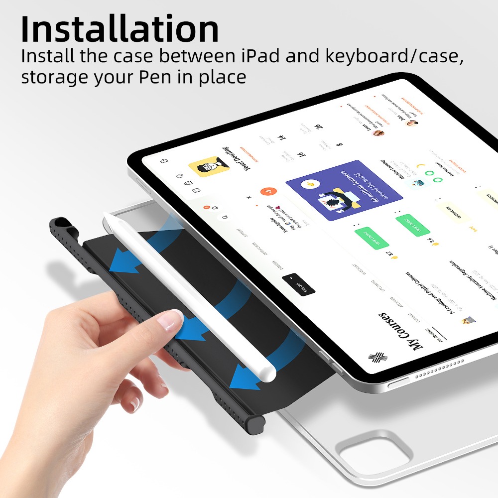 Pencil Holder for Apple Pencil - Pen Holder Magnetic のレビューと価格