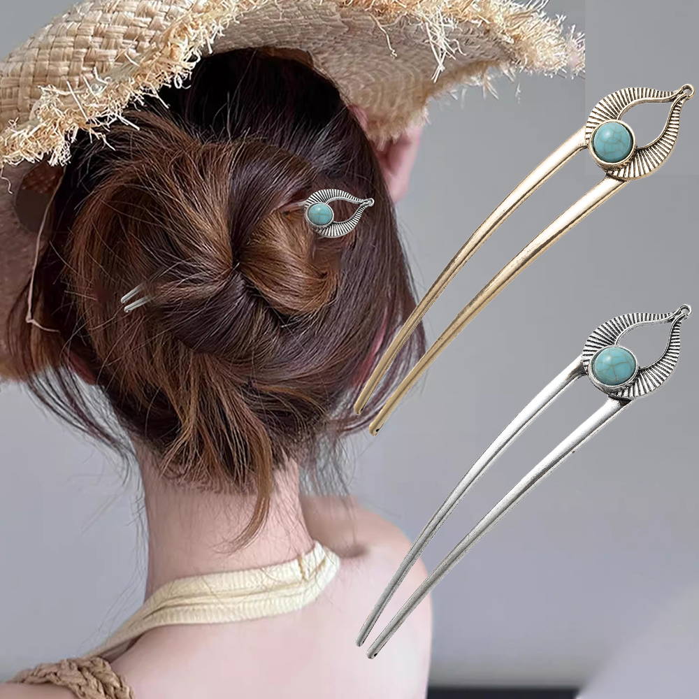Egypt Turquoise U Shape Hair F - Tech Hair Accessories のレビューと価格