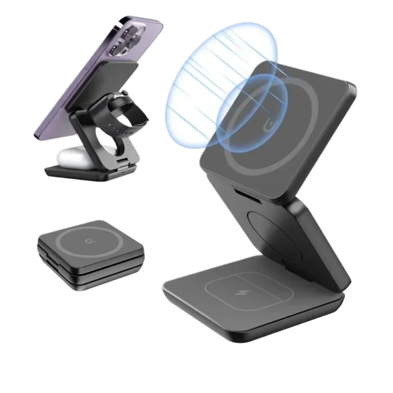3 in 1 Foldable Magnetic Wirel - Wireless Charger 3 In 1 のレビューと価格