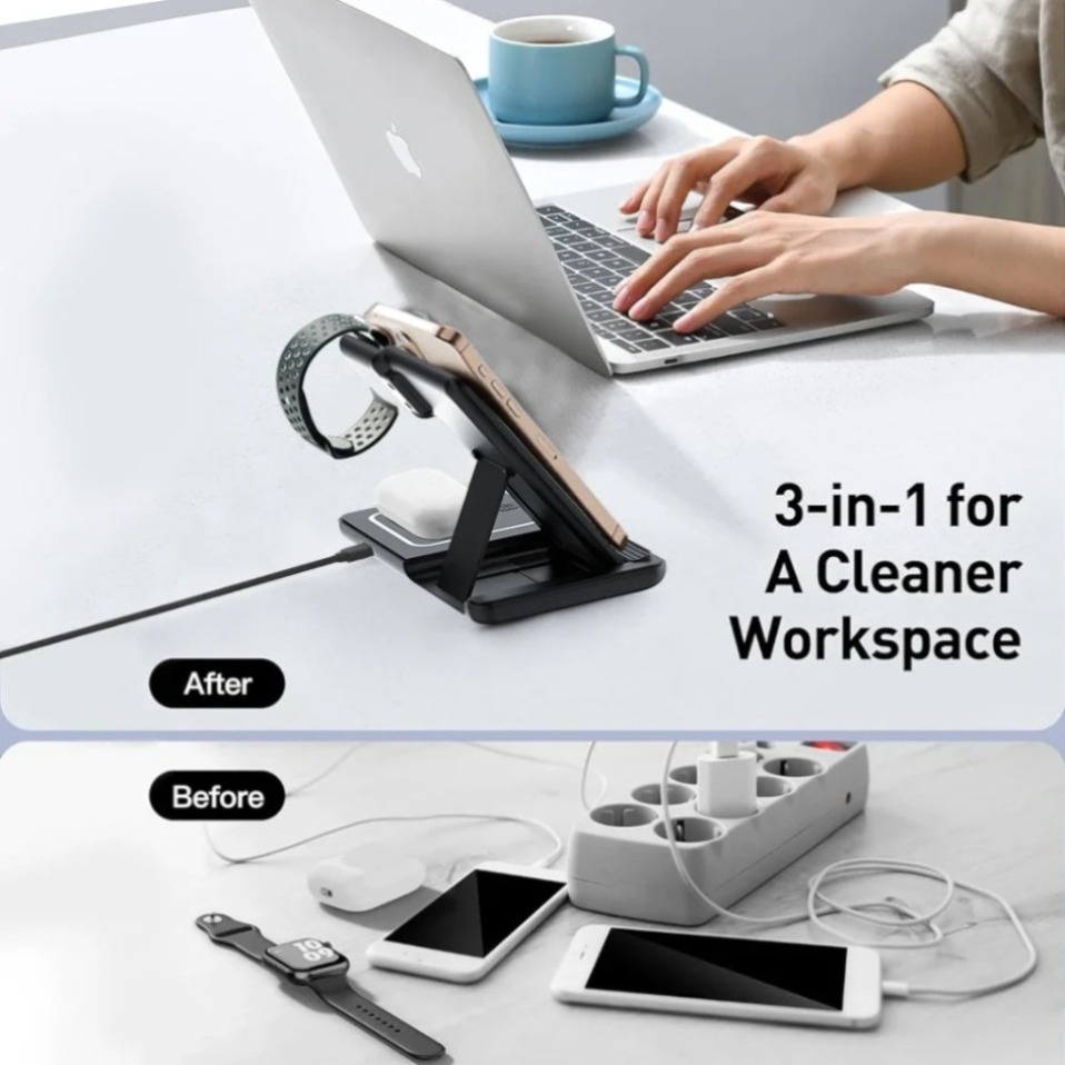 Night LED Light 3 In 1 Wireles - Wireless Charger 3 In 1 のレビューと価格