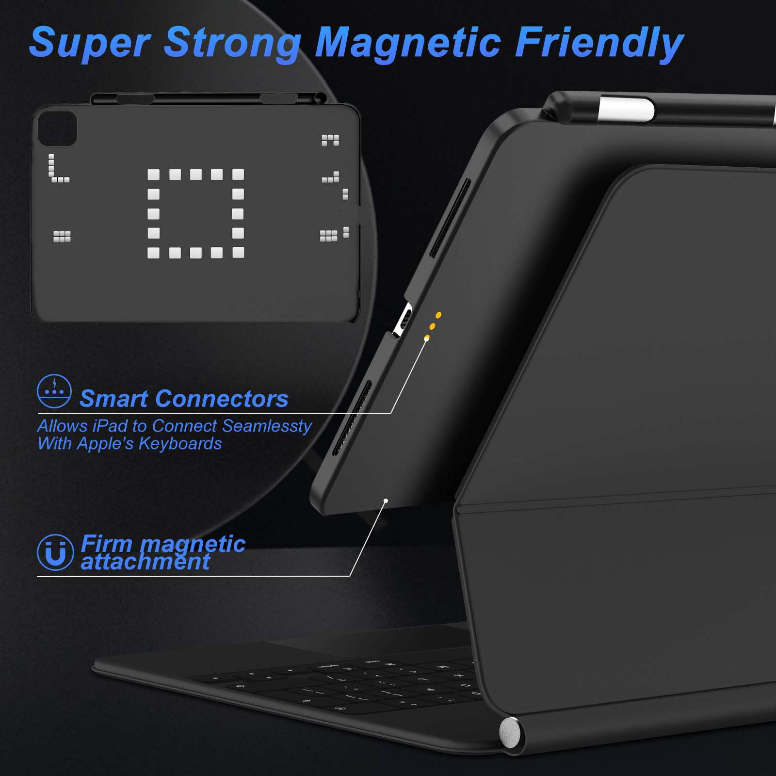 GOOJODOQ Magnetic Case for iPa - Pen Holder Magnetic のレビューと価格