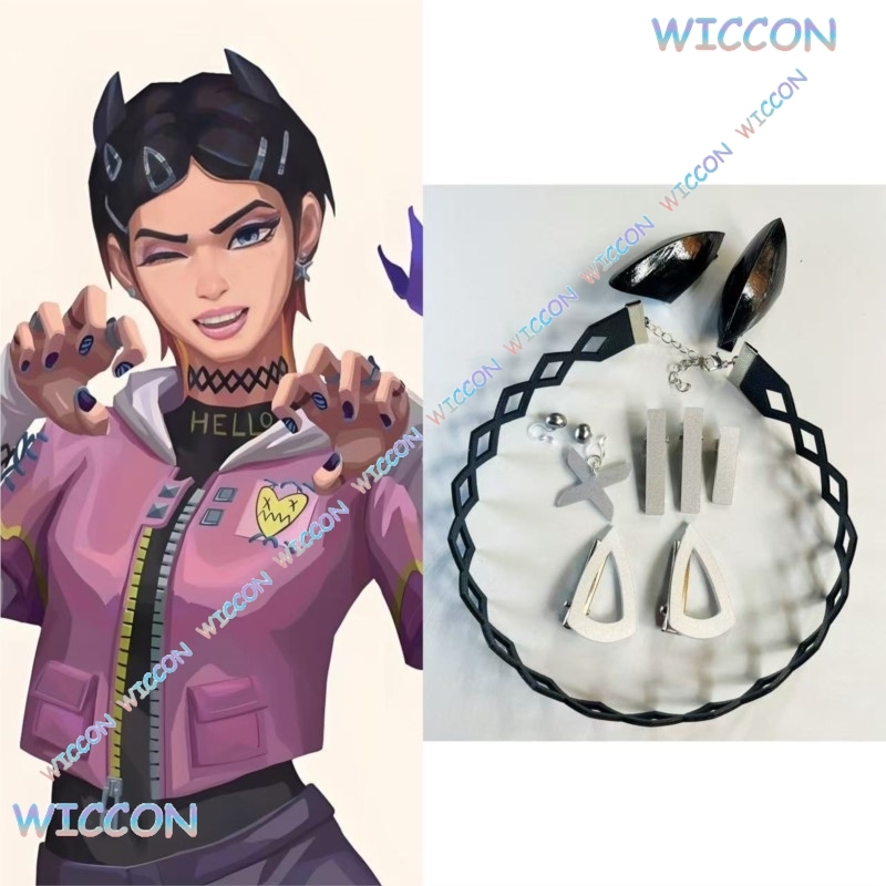 Valorant Clove  Clip Collar Bu - Tech Hair Accessories のレビューと価格
