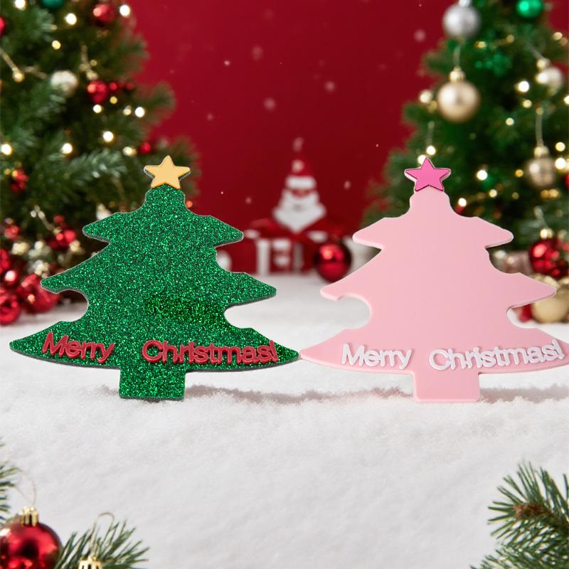 1pc Christmas Tree Nail Art Di - Tech Accessories Photo のレビューと価格