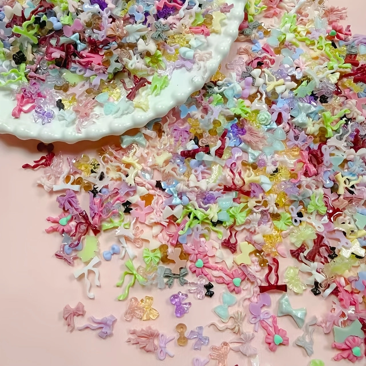 30g Mixed Mini Bow Resin Nail  - Y2K Tech Accessories のレビューと価格